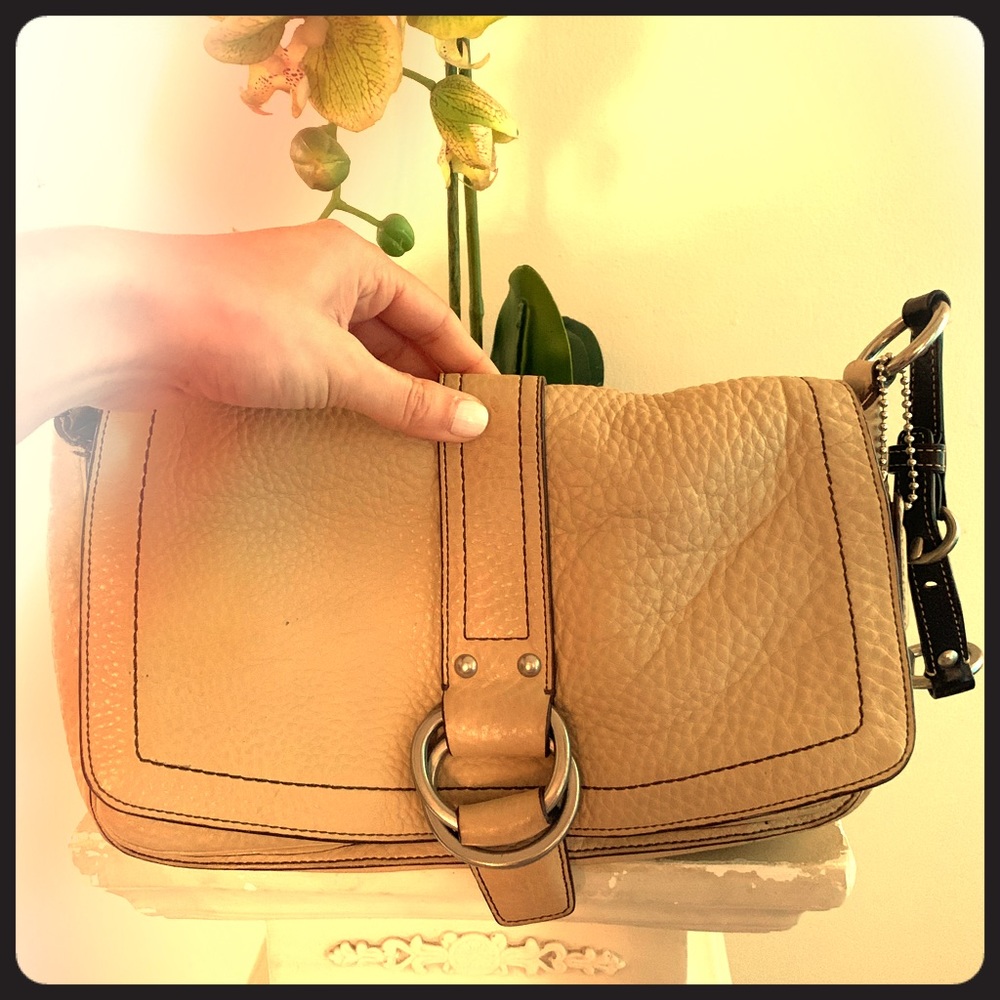 Vintage COACH Chelsea Pebbled Leather Purse